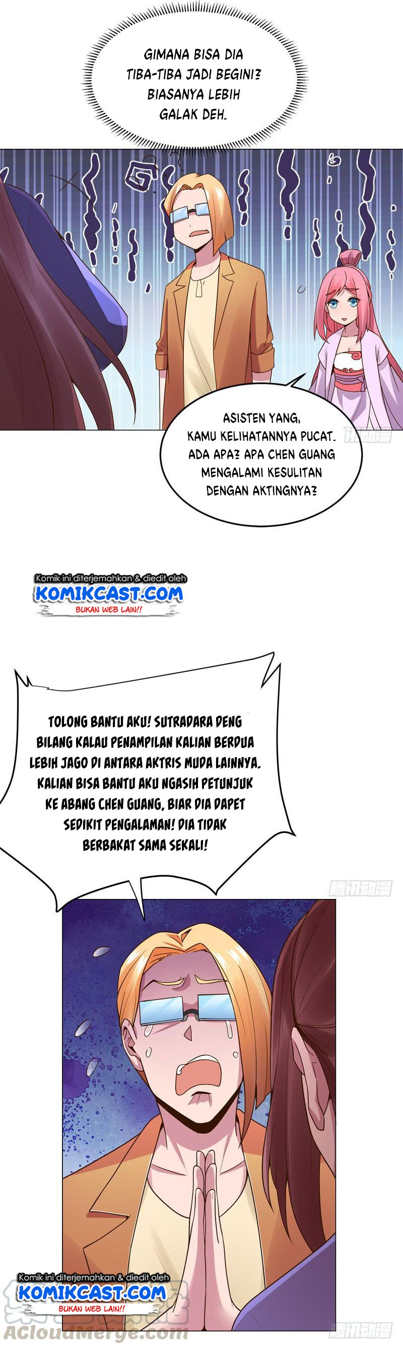 Carrying The Goddess Along Chapter 34 Gambar 7